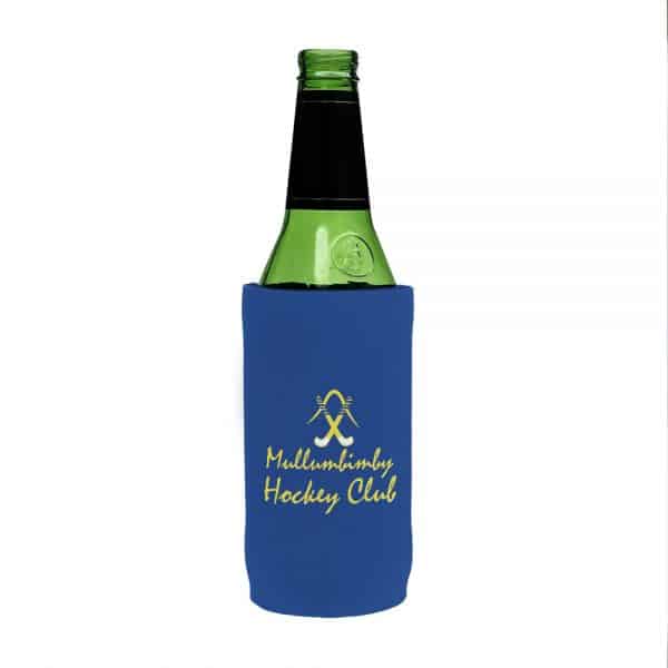 Hockey Club Blue Stubby Holder Beer Tall